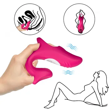 Dildo Vibrators G-Spot Stimulators Pirkstu Vibrators Sievietes Klitoru Seksa Rotaļlieta Sievietēm Sieviešu Masturbator Maksts Seksa Produkta