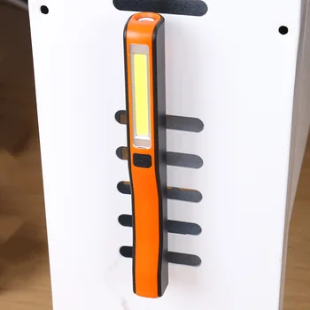 Pārnēsājamas Laternas COB LED Darba kabatas bateriju Pārbaudes Lampiņa Mini Lāpu Apkopes Gaismas Magnētisko Darba Lukturi Kabatas Klipsi Penlight