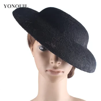 30 CM Liels Izmērs Fascinator Bāzes Kāzu Dāmas Puses DIY Matu Aksesuāri Oficiālu Sieviešu Derby Fedora Klp Fascinator Cepures
