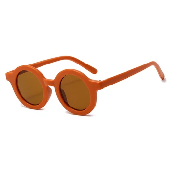 Bērniem Dekoratīvās Saulesbrilles Vintage Kārta Cute Meitenes Zēni Briļļu Āra Bērniem Toņos Retro Brilles Bērnu Saules Brilles UV400
