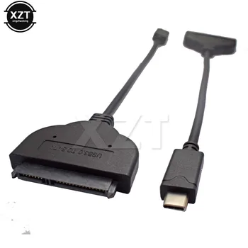 1GB USB 3.1 C Tipa SATA Kabeļi Converter Vīrietis uz 2.5