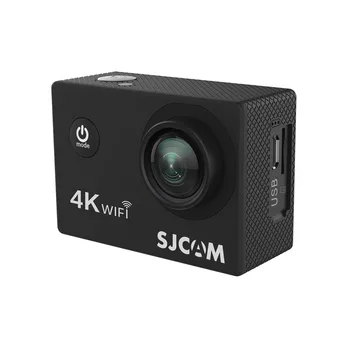 SJCAM SJ4000 GAISA Action Camera WiFi 4K Deportiva 2,0 collu LCD Ekrāns 30m Ūdensizturīgs Korpuss Mini Ķivere SJ 4000 Cam Sporta Kameras