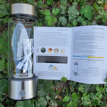 Japāņu Titāna Kvalitātes, Bagāts ar Ūdeņradi Ūdens Kausa Jonizators Maker/Ģenerators Super Antioksidantiem ORP Ūdeņraža Pudeli 420ml