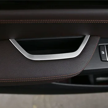 Interjera Galvenais Diska Durvju Rokturi Uzglabāšanas Dekoru Vāciņš Melns BMW X3 F25 2011-17 Interjera Rotājumi, Automobiļu Piederumi, Automobiļu