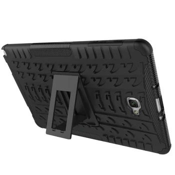 Izturīgs Silicon Protection Case For Samsung Galaxy Tab A6 10.1 SM-P585 P580 ar S-Pen Triecienizturīgs Cietais Aizmugurējo Vāciņu +FilmPen