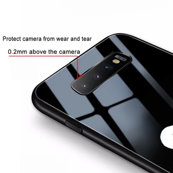 Galvaskausa Smieklīgi Stikla Case for Samsung Galaxy A51 S20 A50 A71 A70 S9 S10 S8 A31 A11 A21 M31 S10e A30 Piezīme 20 10 9 Lite Ultra Plus