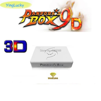 Pandora Box 9D 2500 1 Pamatplates 2 Vadu Gamepad spēlētājiem un bezvadu Gamepad komplekts Usb savienojumu joypad ir Tekken 3D spēles